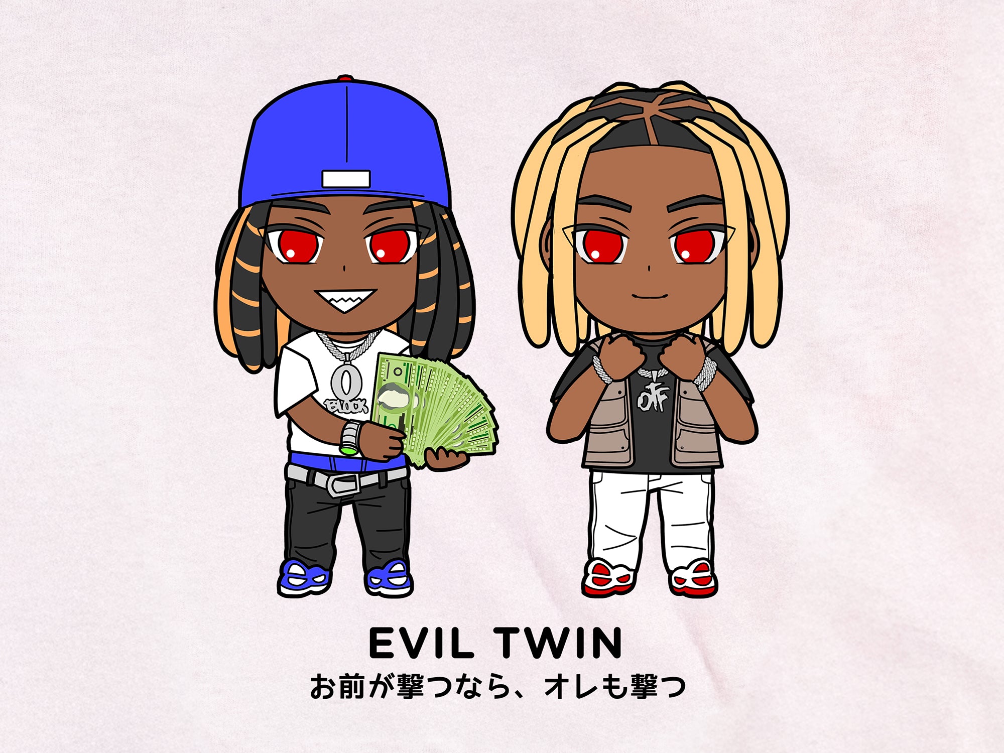 EVIL TWIN WHITE TEE